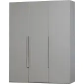 Woood "Rens Nussbaumdekor lackiert mit Rollführung und sichtbare Maserung" H 210 x B 165 x T 58 cm, Wandbefestigung empfohlen, Kombinierbar