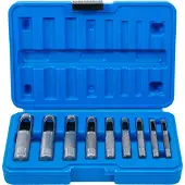 Bgs Locheisen-Set 9-TEILIG