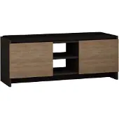 Homitis | Schuhschrank Zulla Grijs Spaanplaat 110x43x37 cm | NADUVI