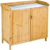 TecTake Pflanztisch Vita 98 x 48 x 95 cm