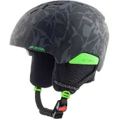 Alpina Skihelm Pizi Black Green Camo Matt Junior-51 - 55 cm