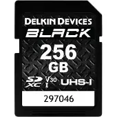 Delkin BLACK UHS-I SDXC 256GB R:90MB/s W:90MB/s