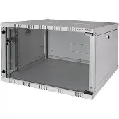 Logilink W06B54G - 19'' Wandgehäuse 6 HE Tiefe 550 mm grau