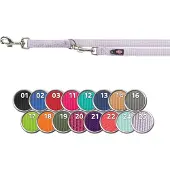 Trixie New Premium Double 20 Mm 2m Leash Silber M-L