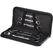 Ks Tools GEARplus Doppel-Ratschenringschlüssel-Satz, Lederetui, 6 Teile