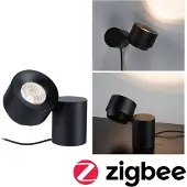 Paulmann - Puric Pane Tischleuchte S Zigbee Dim. Schwarz