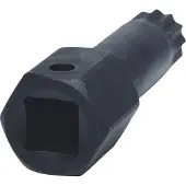 Ks Tools 1/2" DUODRIVE Spezial-Kraft-Bit-Stecknuss XZN, M18,78mm lang