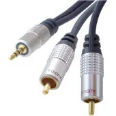 Shiverpeaks PROFESSIONAL Audiokabel, 2 x Cinchstecker -