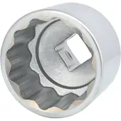 Ks Tools 1" 12-kant-Stecknuss, kurz
