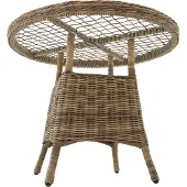TecTake Aluminium Rattan Sitzgruppe Zürich wetterfest und UV-beständig