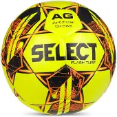 Select Flash Turf V23 Kunstrasenball - Gelb / Rot | Größe: 4