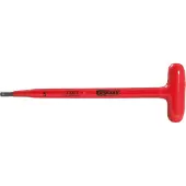 Ks Tools T-Griff-Innensechskant-Stiftschlüssel mit Schutzisolierung, 4x200mm