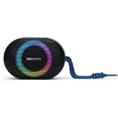 Aiwa BST-330BL, 10 W, 60 - 20000 Hz, Verkabelt & Kabellos, 10 m, Tragbarer Stereo-Lautsprecher, Schwarz, Blau