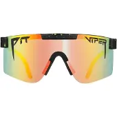 Pit Viper The Monster Bull Polarized, Erwachsener, Uni, Schild, Umwicklung, Halbe Einfassung, Kunststoff