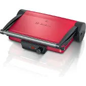 Bosch TCG4104 Kontaktgrill Tischgrill rot/anthrazit 2.000W