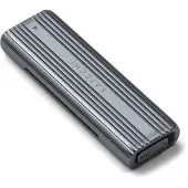 Satechi ST-UCNSEM, SSD-Gehäuse, M.2, M.2, PCI Express, SATA, Serial ATA II, Serial ATA III, USB Anschluss, Grau