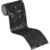 A.S. Création Bordüre "Only Borders" Wald botanisch floral aufgeschäumt Tapete Bordüre Holzoptik Borte Wohnzimmer Schlafzimmer Küche modern
