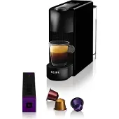 Krups NESPRESSO ORIGINAL Essenza Mini | Kleine Kaffeekapselmaschine von | Schwarz