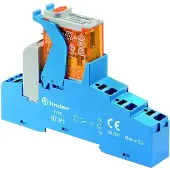 Finder FIN 4C.P1.9 24V - Koppelrelais - Push-In, 1 Wechsler, 24 V DC