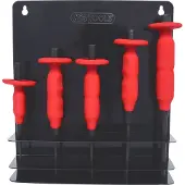 Ks Tools Splintentreibersatz mit Handschutzgriff, 5-tlg 3-8mm