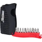 Ks Tools 1/4" Mini-Bit-Etui, 11-tlg Torx, PH, PZ
