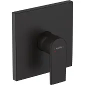 Hansgrohe Fertigmontageset Vernis Shape UP-Brause-Einhebelmischer, 1 Verbr., mattschwarz
