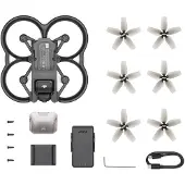 DJI Avata, 4 Rotoren, 3840 x 2160 Pixel, 10000 m, Eingebauter Prozessor, Schwarz, Grau