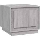 vidaXL Couchtisch Grau Sonoma 51x50x44 cm Holzwerkstoff