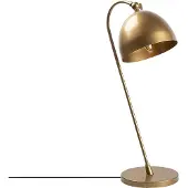 Opviq , Hochwertige Tischlampe aus Metall, Gold, 18 x 26 x 54 cm | IP20, E14 Fassung, max. 40 W | Elegantes Design für modernes Zuhause & Hotel, Kabel 200 cm.