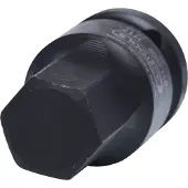 Ks Tools 1/2" Kraft-Bit-Stecknuss Innensechskant, kurz, 17 mm, 911.0909