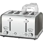 Profi Cook Ta1194 Toaster 4 Scheiben Grau