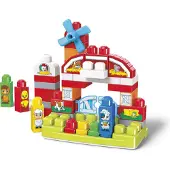 Mega Bloks Bloks Musikspaß-Bauernhof mit Geräuschen (46 Teile)