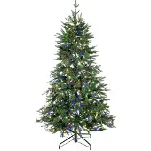 Evergreen Künstlicher Weihnachtsbaum Sherwood Fichte Inkl. LEDs Grün 180 cm