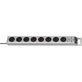 Brennenstuhl 1153344318, 8 AC-Ausgänge, Typ E, 230 V, 16 A, Typ E, Silber