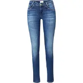 Mustang Quincy Skinny fit Jeans in mittelblauer Waschung-W31 / L32