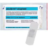 Söhngen aluderm-aluplast Pflasterstrips, 2,5 x 7,2 cm 1 St Pflaster