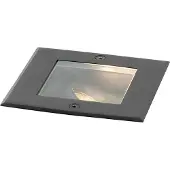 QAZQA Moderner Bodenspoiler Schwarz verstellbar IP65 - Oneon