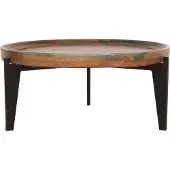SIT Möbel FIUME Beistelltisch Metall/Altholz