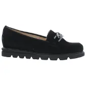 Hassia Komfort Slipper für Damen in schwarz