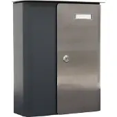 Profirst Briefkasten Ziefen anthrazit inox