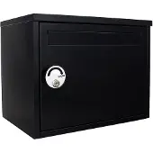 Profirst Mail PM 1000 Paketbriefkasten schwarz