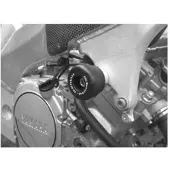 GSG Mototechnik GSG STURZPAD-SATZ DUO, KIT SILBER YAMAHA YZF 750 SP 93-97 Silber