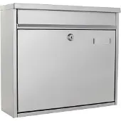 Profirst Mail PM 120 Briefkasten silber