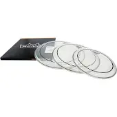Remo Pinstripe - Tom Pack - Clear - 10-12-16 - Zoll - Schlagzeug-Fell-Set