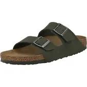 Birkenstock Arizona Vegan Birko-flor Suede Men desert dust thyme (300) Schmal 41