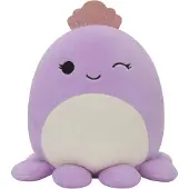 Squishmallows Plüschtier Maskottchen Oktopus Violet 19cm