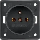 Berker Lizdas pojedyncze Integro su/u 16A 250V antracito (0961852505)