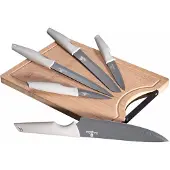 Berlinger Haus 5-teiliges Küchenmesserset mit Schneidebrett, BH-2838