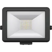 Theben 1020688 LED-Strahler für Wandmontage, 50 Watt, schwarz theLeda B50L BK
