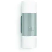 Steinel L 910, Wandbeleuchtung für den Außenbereich, Silber, Weiß, Aluminium, Kunststoff, IP44, Eingang, II